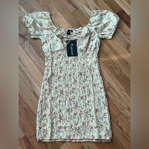 Style house yellow floral dress